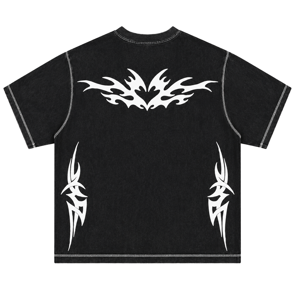 BLACK T NEON TRIBAL