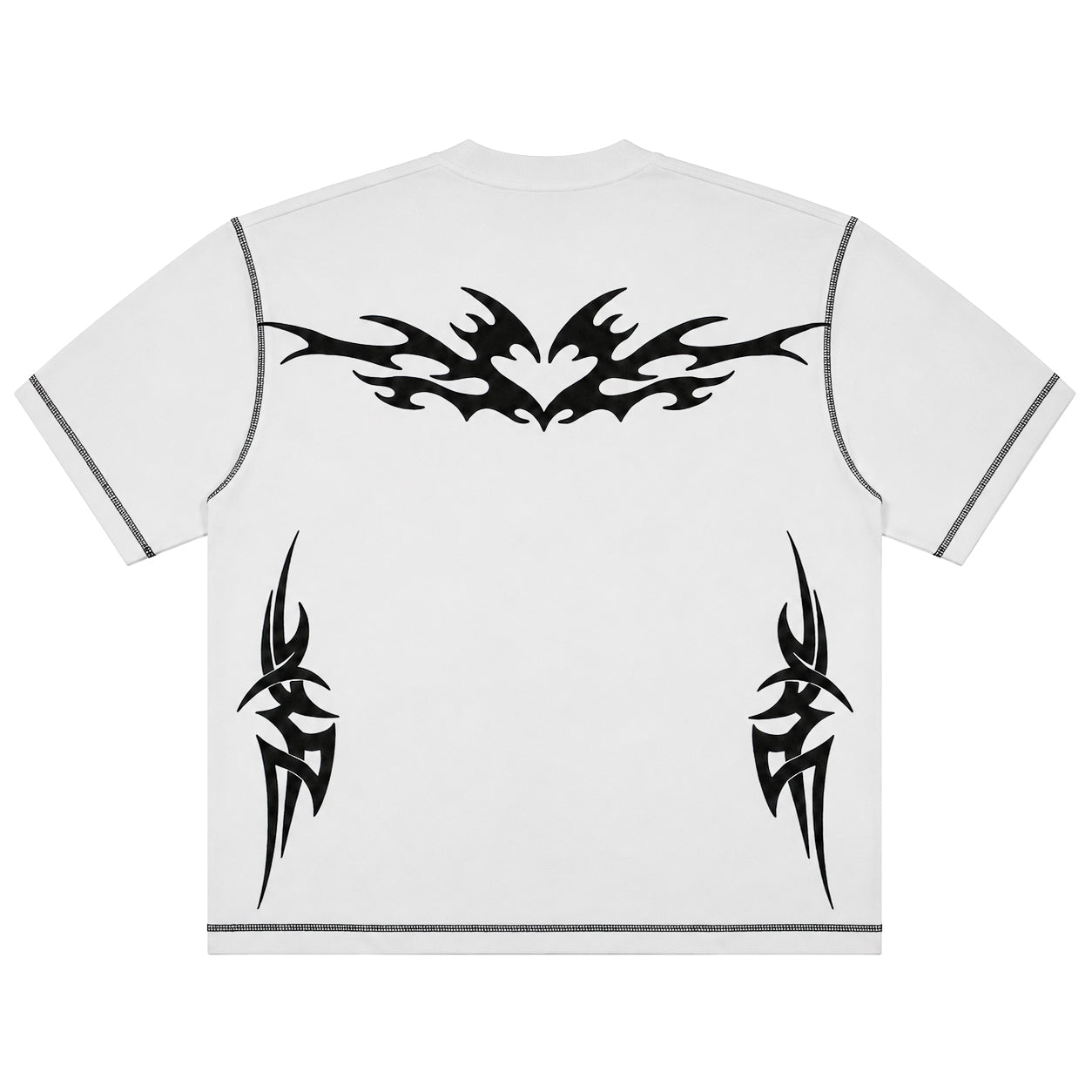 WHITE NEON TRIBAL