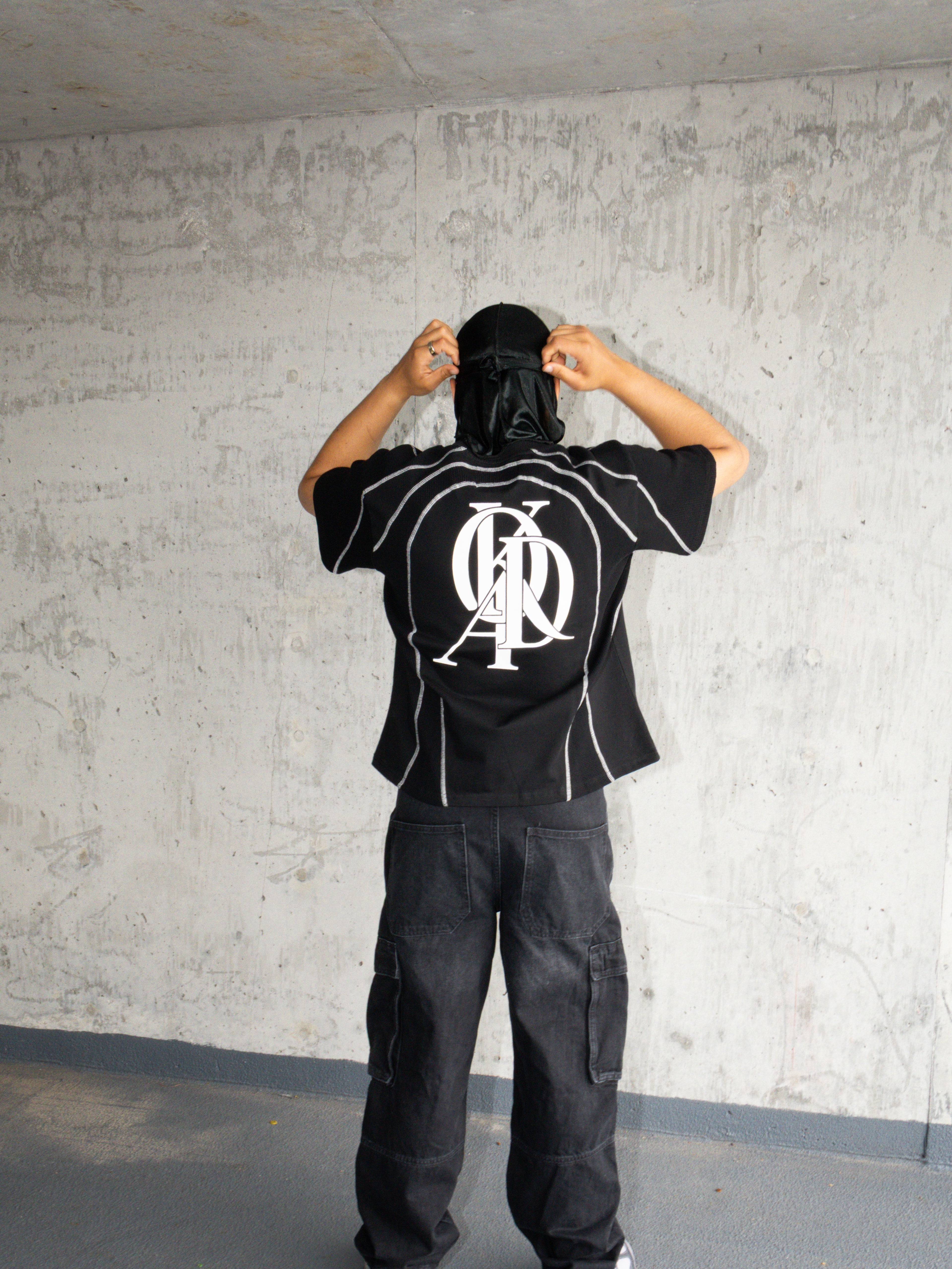 Black Tech Lines T-Shirt