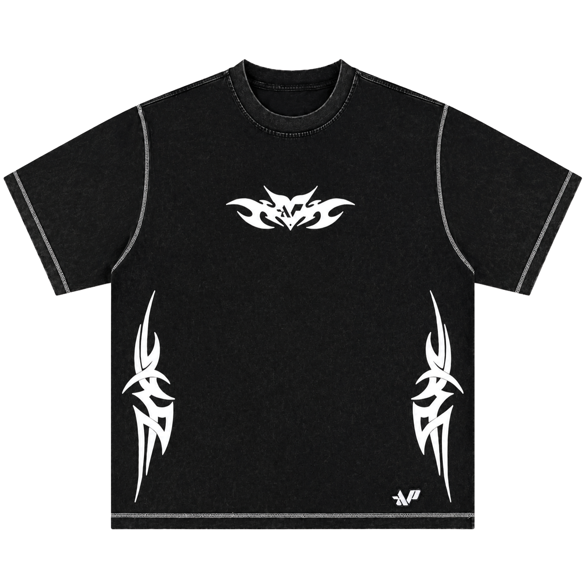 BLACK T NEON TRIBAL