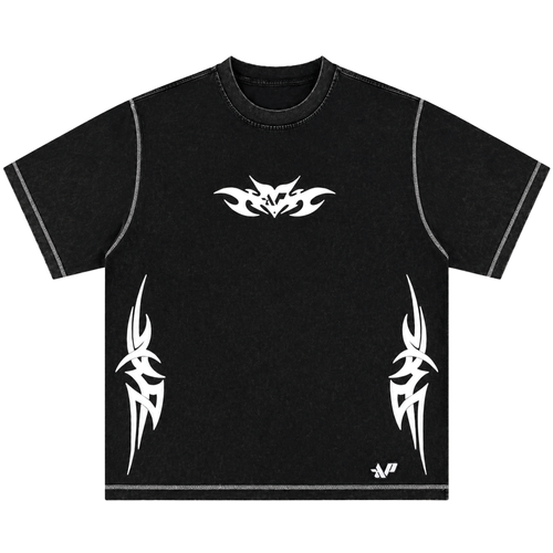 BLACK T NEON TRIBAL